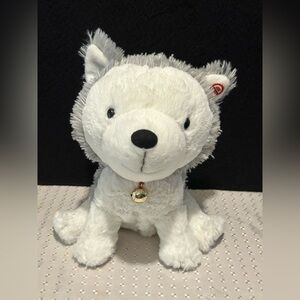 HALLMARK Interactive Story Buddy Jingle Husky Pup Plush No Book